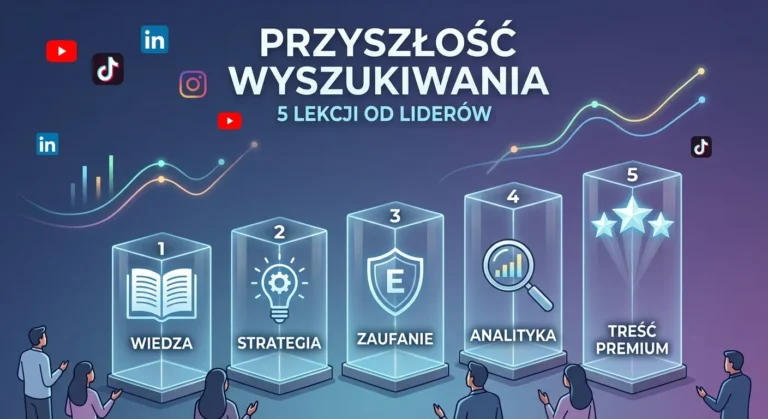 Przyszłość wyszukiwania: 5 lekcji od liderów GEO, SEO i Zero Click Marketingu